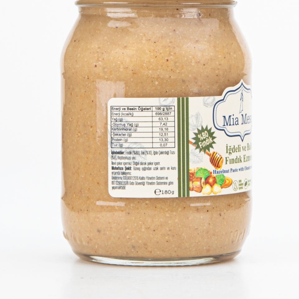 İğdeli ve Ballı Fındık Ezmesi 180 g