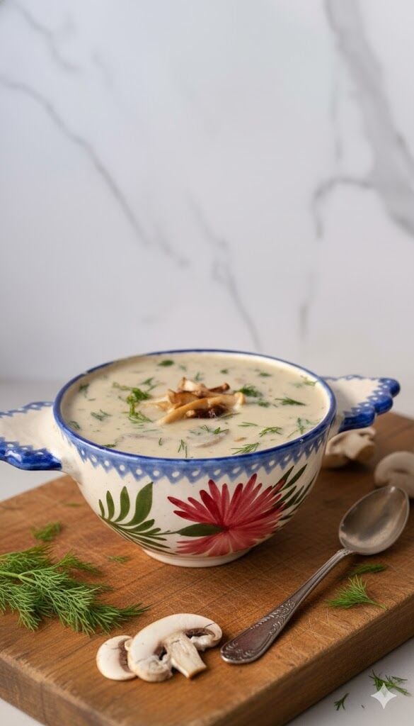Kereviz ve Kuru Fasulyeden Krema Tarifi | Kremalı Mantar Çorbası Bazı