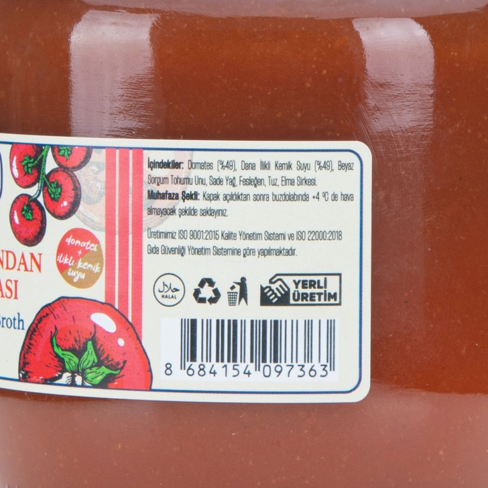 İlikli Kemik Suyundan Domates Çorbası 425 ml