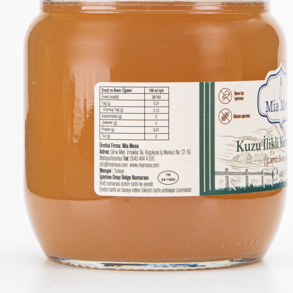Kuzu İlikli Kemik Suyu 425 ml