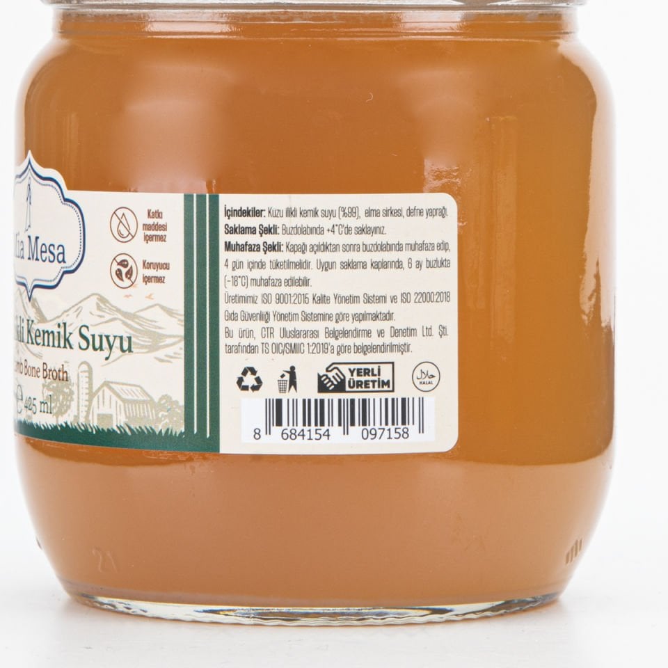 Kuzu İlikli Kemik Suyu 425 ml