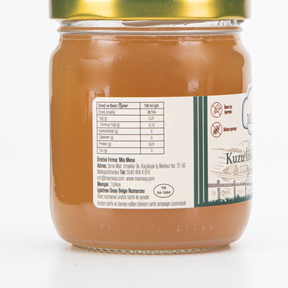 Kuzu İlikli Kemik Suyu 210 ml