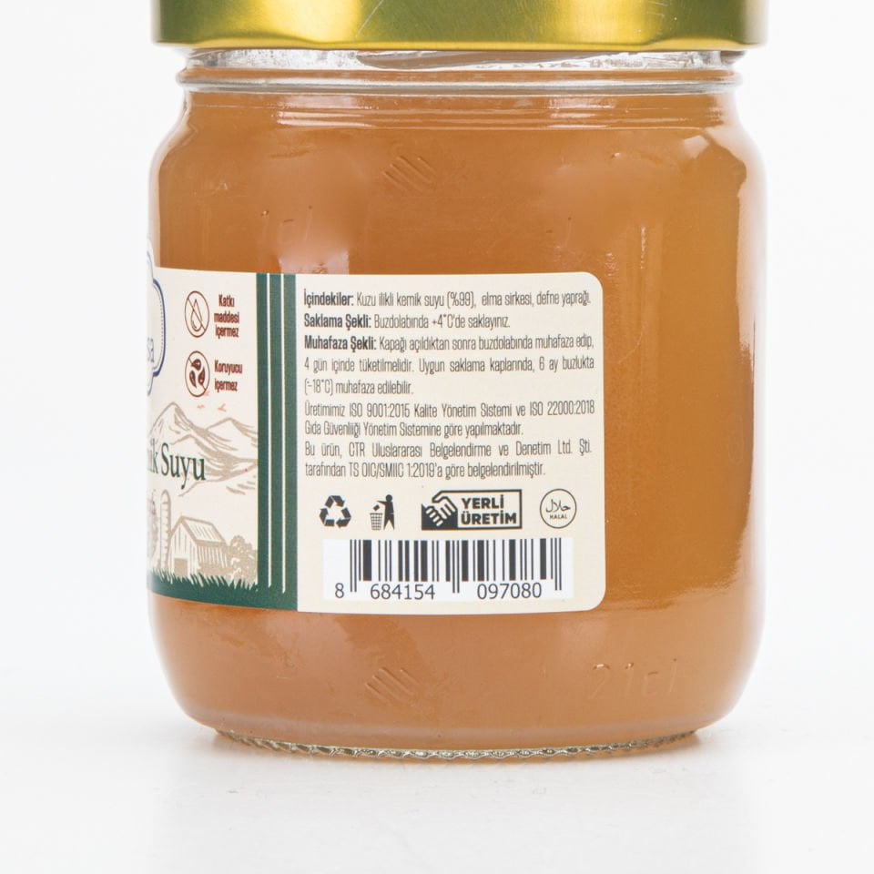 Kuzu İlikli Kemik Suyu 210 ml