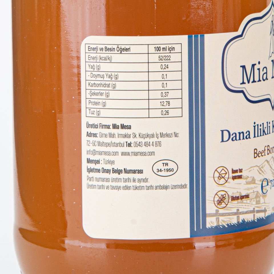 Dana İlikli Kemik Suyu 720 ml