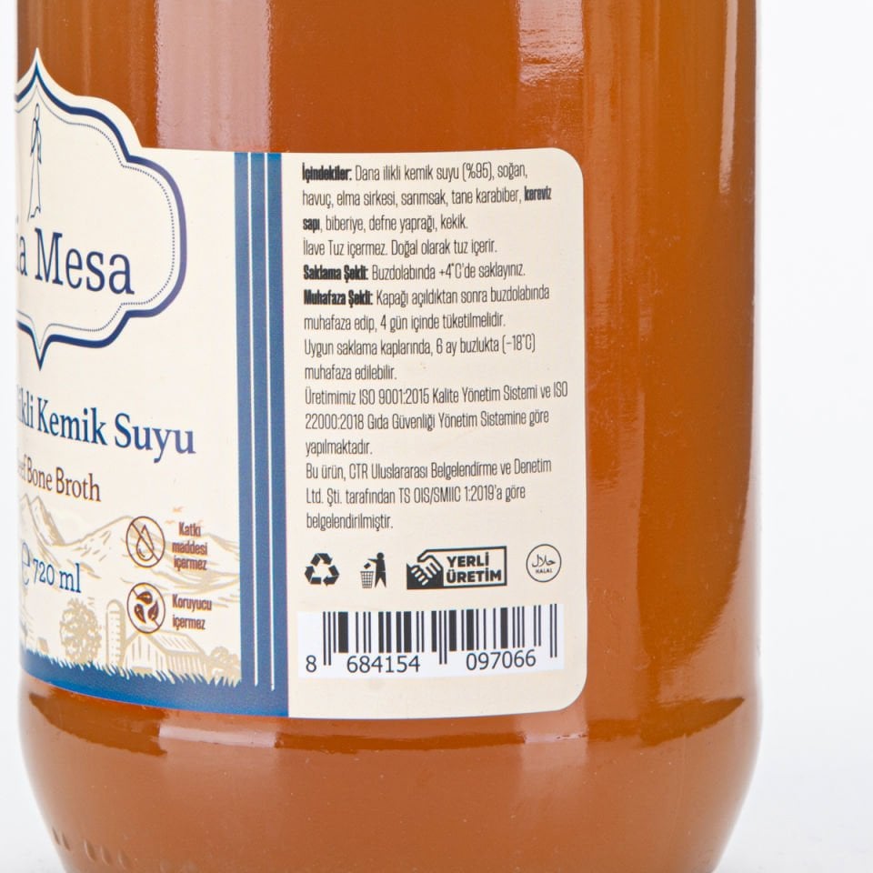 Dana İlikli Kemik Suyu 720 ml