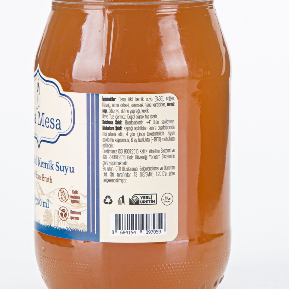 Dana İlikli Kemik Suyu 370 ml