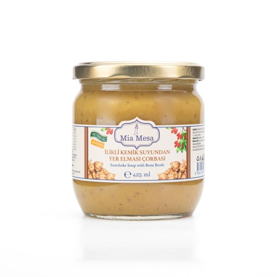 İlikli Kemik Suyundan Yer Elması Çorbası 425 ml