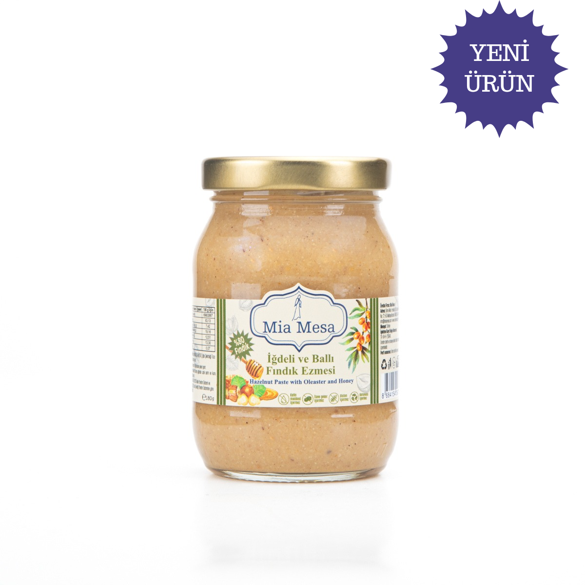 İğdeli ve Ballı Fındık Ezmesi 180 g
