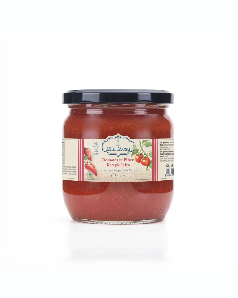 Domates ve Biber Karışık Salça 400 g
