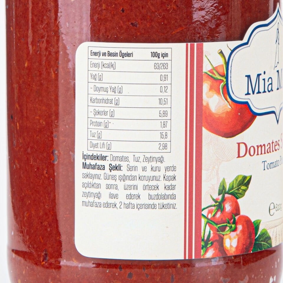 Domates ve Biber Karışık Salça 400 g