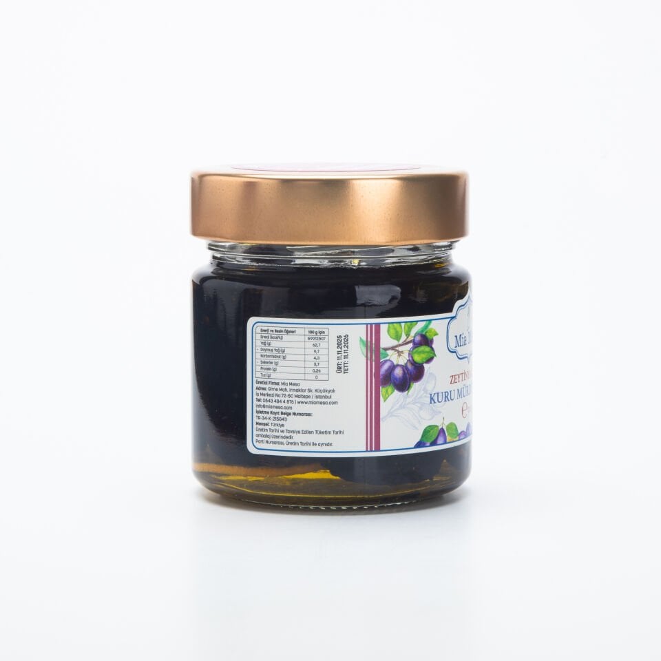 Zeytinyağında Kuru Mürdüm Eriği 200 g
